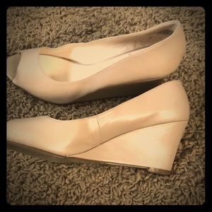 Nine West Peep-Toe Wedge